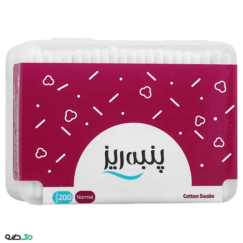 گوش پاک کن مکعبی نرمال پنبه ریز